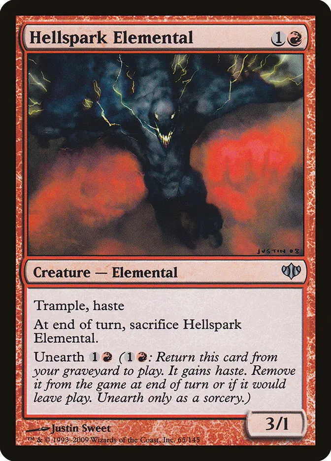 Hellspark Elemental Front Face