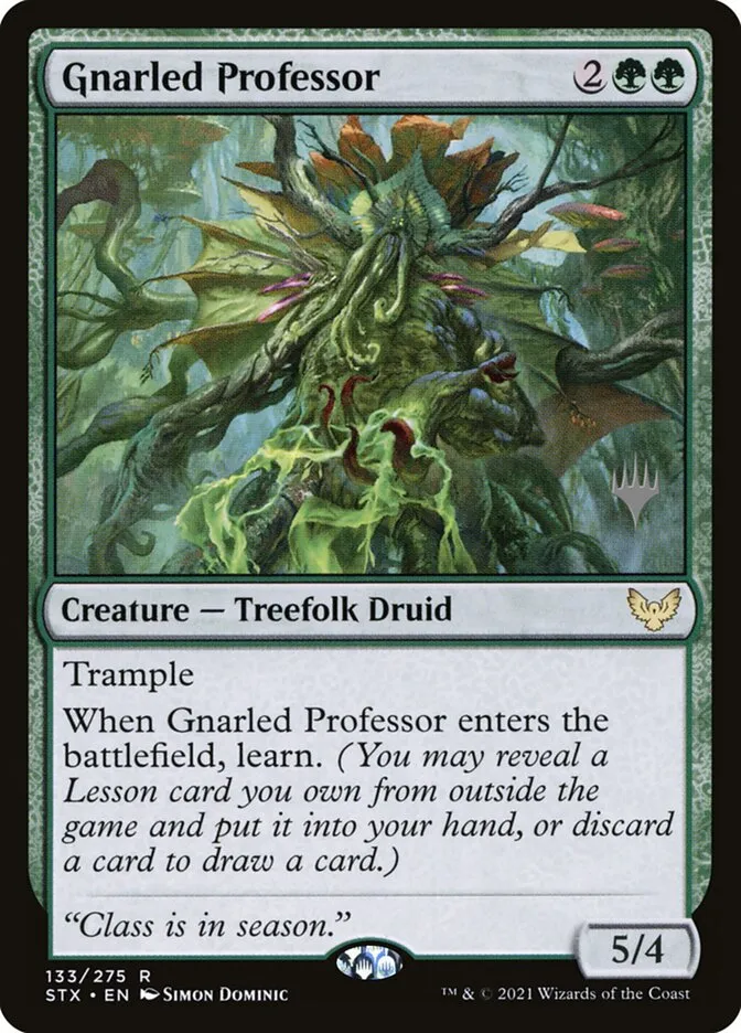 Gnarled Professor Front Face