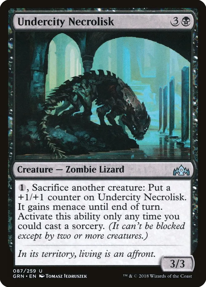 Undercity Necrolisk Front Face