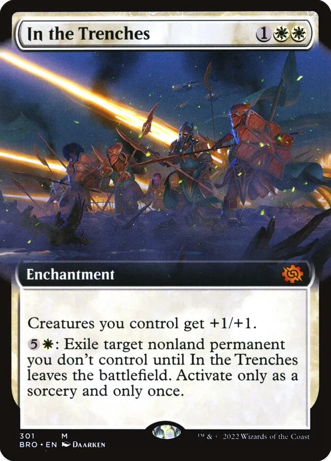 In the Trenches Front Face