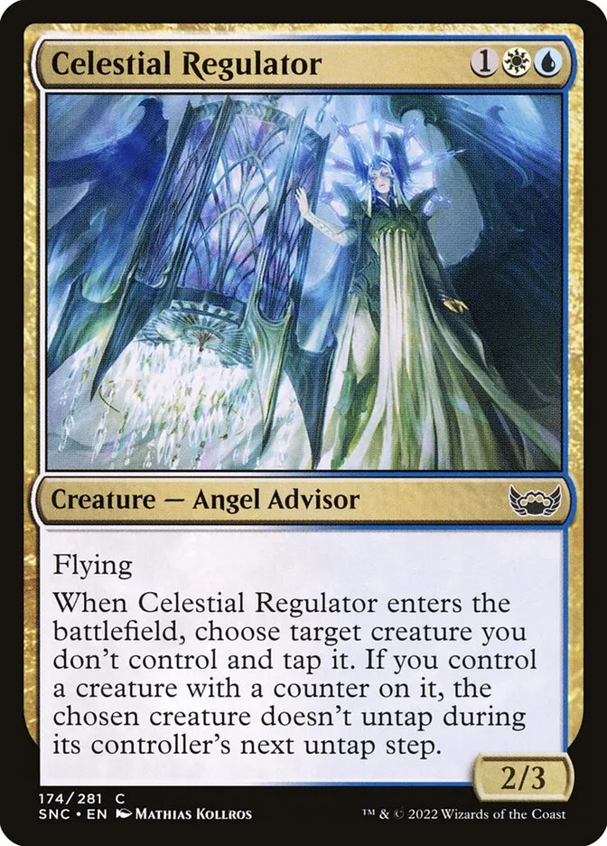 Celestial Regulator Front Face