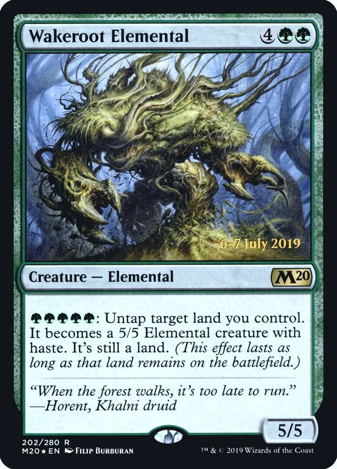 Wakeroot Elemental Front Face