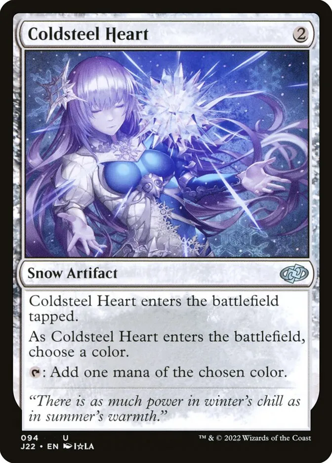 Coldsteel Heart Front Face