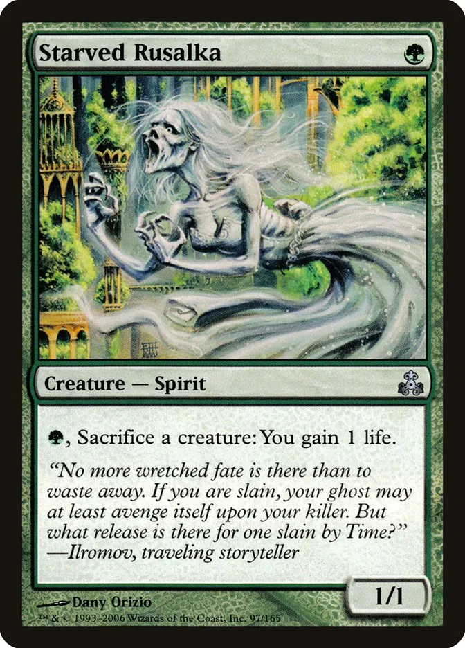 Starved Rusalka Front Face
