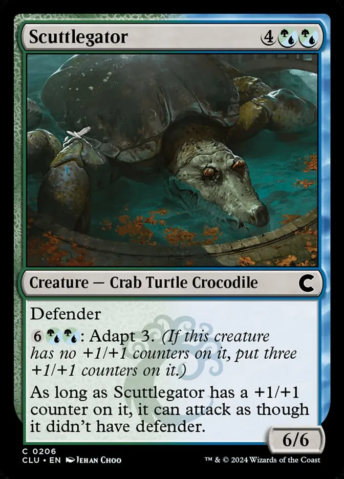 Scuttlegator Front Face
