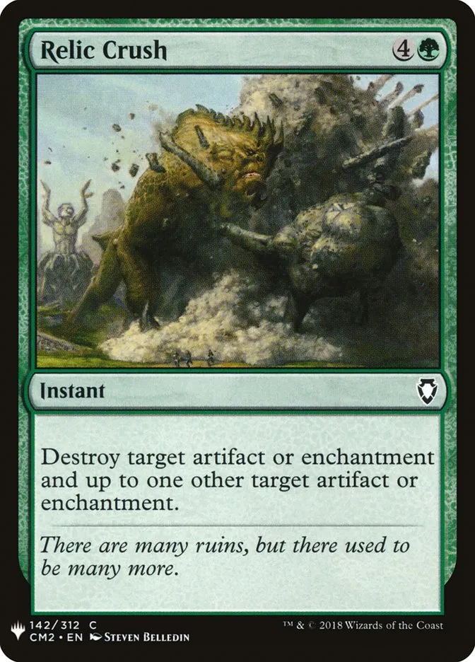 Relic Crush Front Face