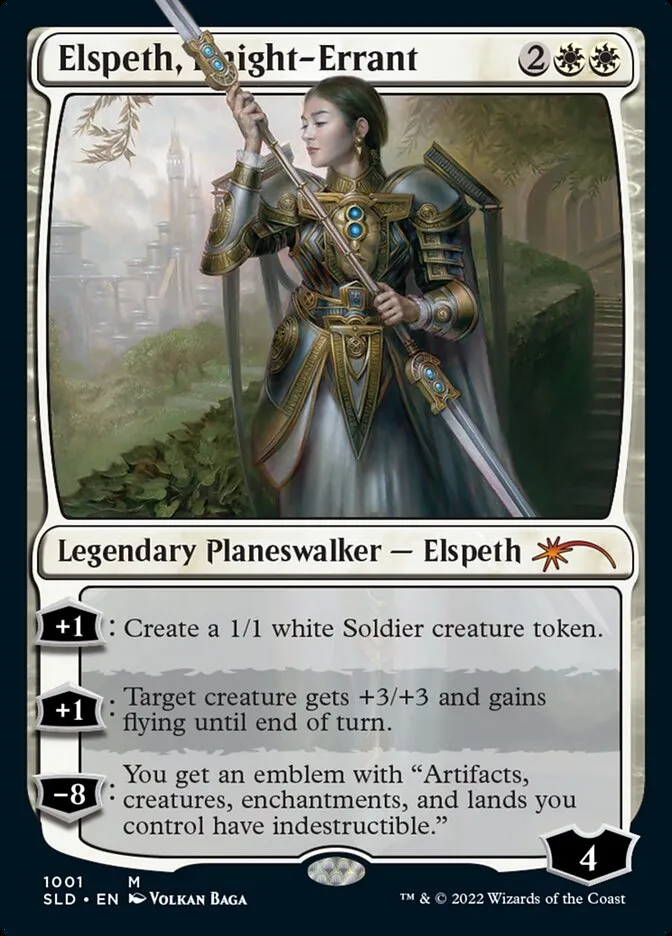 Elspeth, Knight-Errant Front Face
