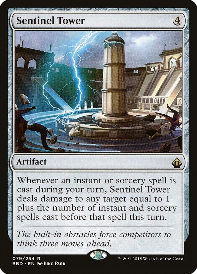 Sentinel Tower Front Face