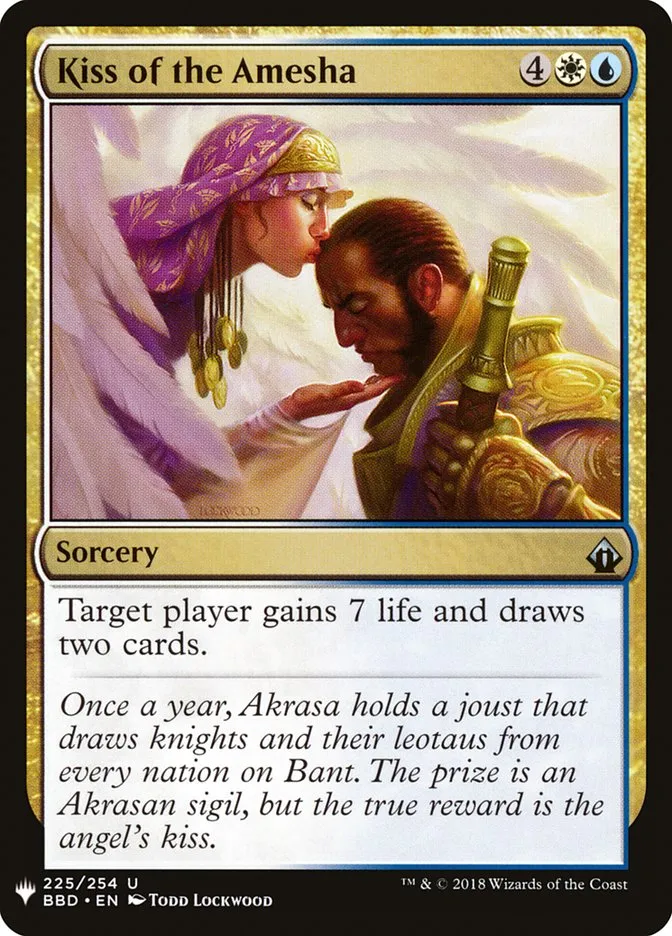 Kiss of the Amesha Front Face