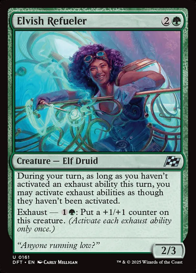 Elvish Refueler Front Face