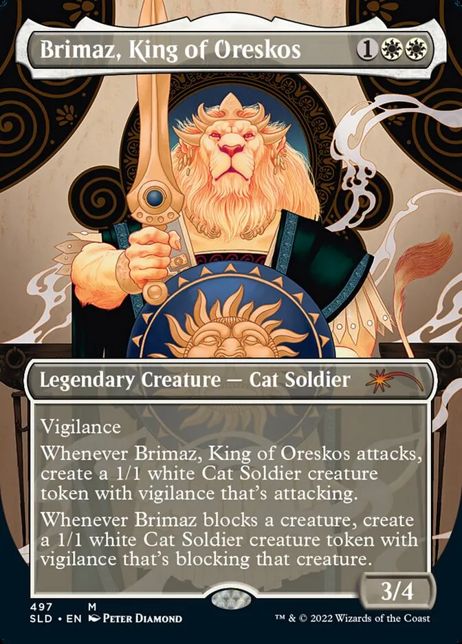 Brimaz, King of Oreskos Front Face