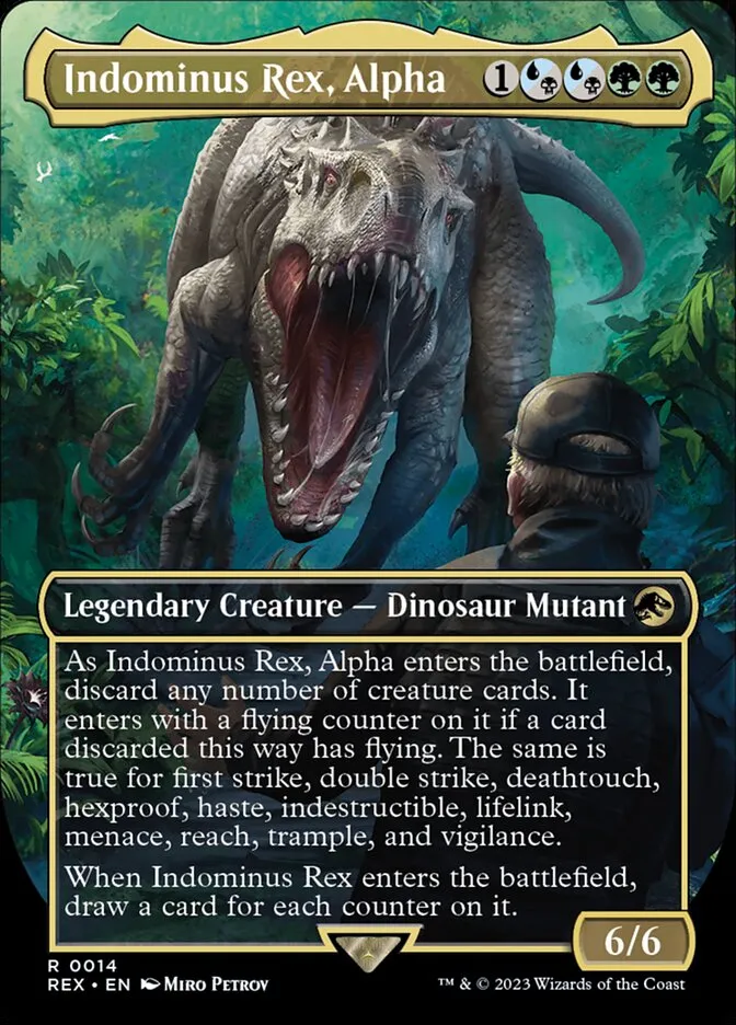 Indominus Rex, Alpha Front Face