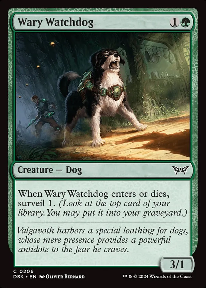 Wary Watchdog Front Face