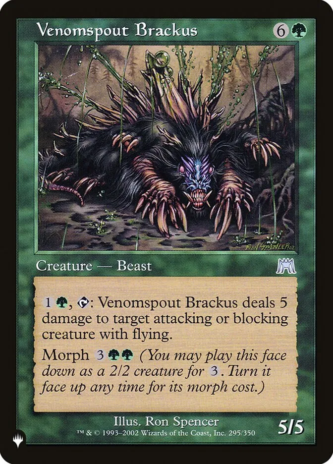 Venomspout Brackus Front Face