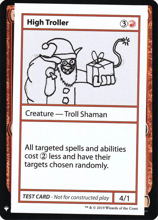 High Troller Front Face