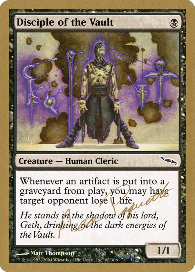 Disciple of the Vault Front Face