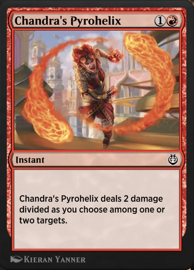 Chandra's Pyrohelix Front Face
