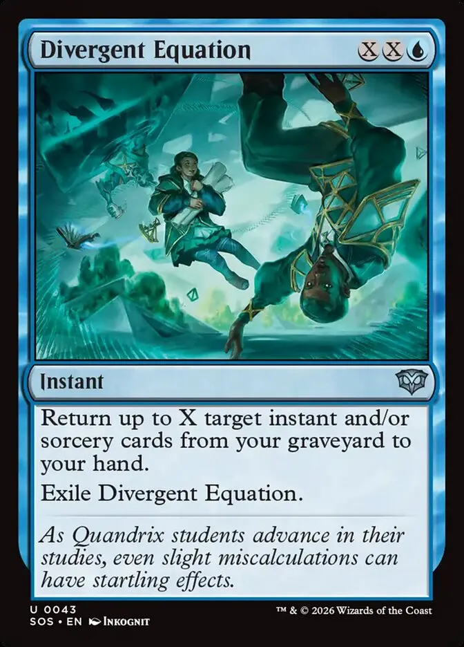 Divergent Equation Front Face