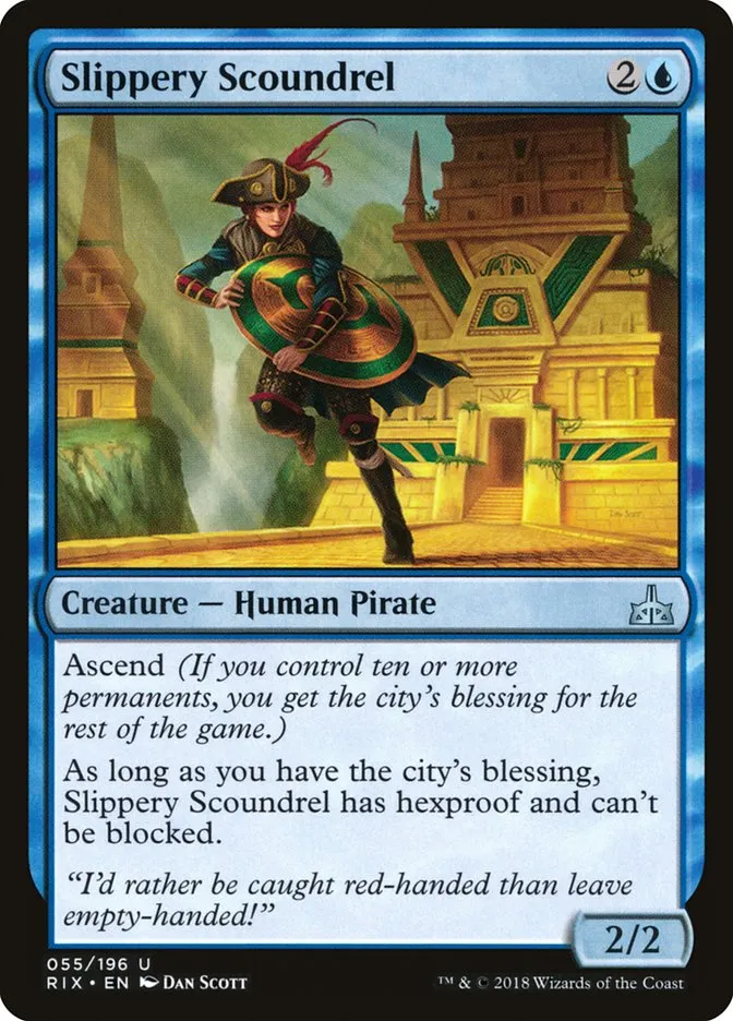 Slippery Scoundrel Front Face