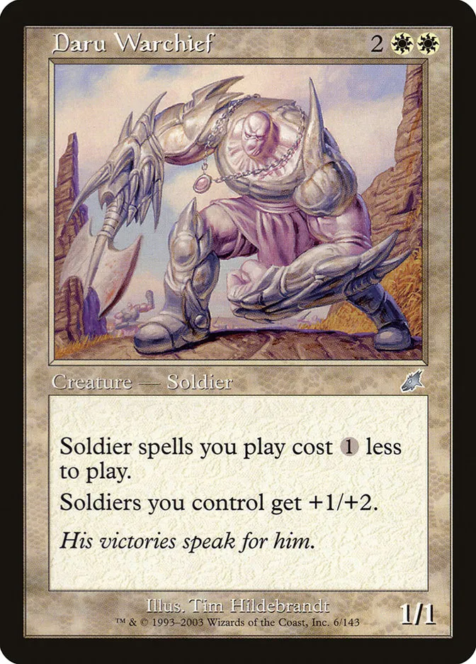 Daru Warchief Front Face