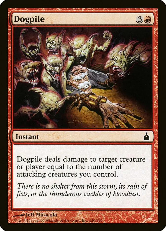 Dogpile Front Face