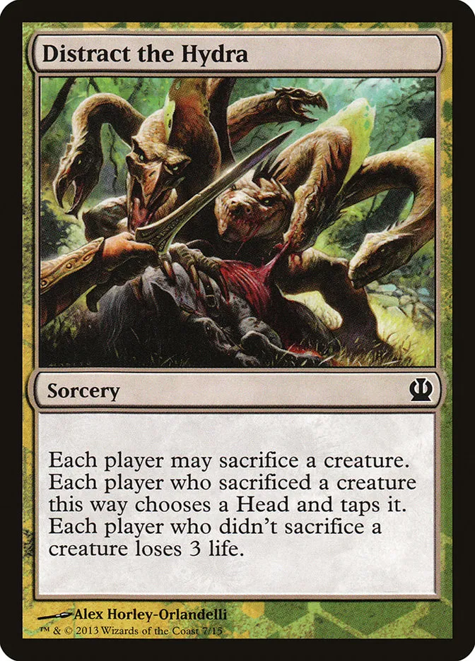 Distract the Hydra Front Face