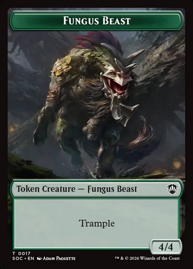 Fungus Beast Front Face