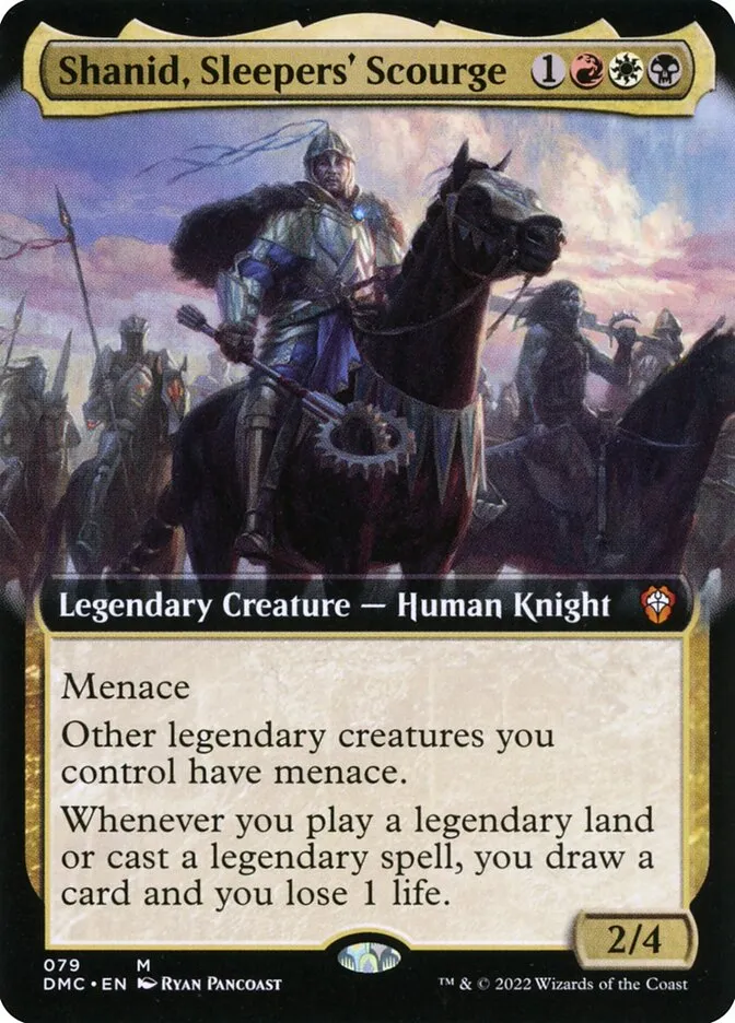 Shanid, Sleepers' Scourge Front Face