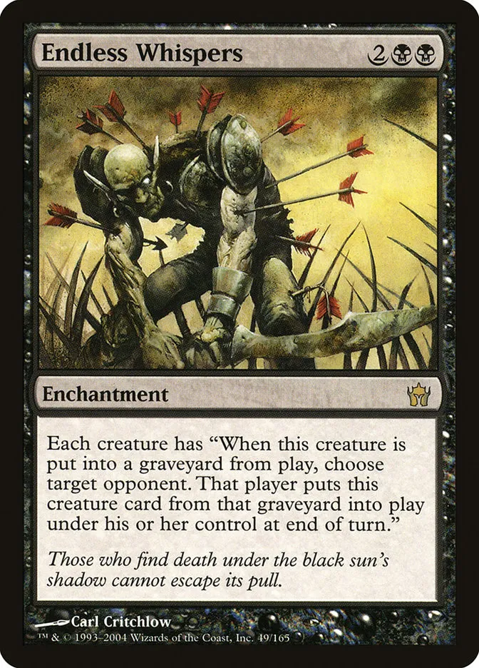 Endless Whispers Front Face