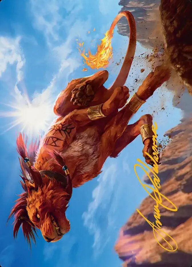 Red XIII, Proud Warrior // Red XIII, Proud Warrior Front Face