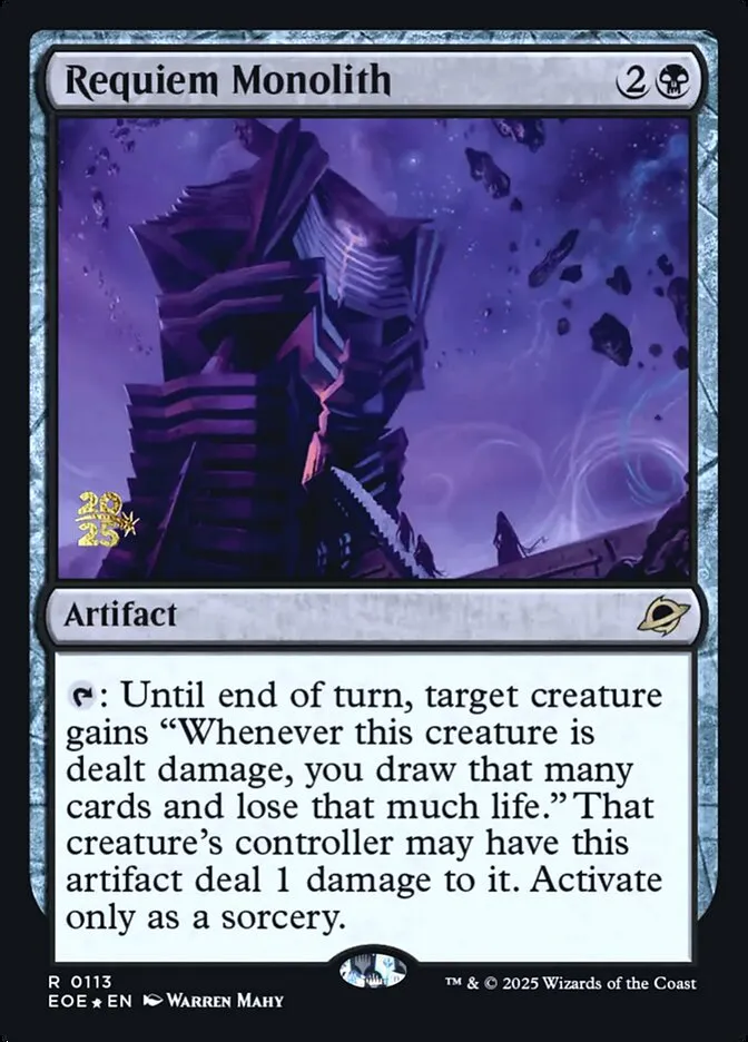 Requiem Monolith Front Face