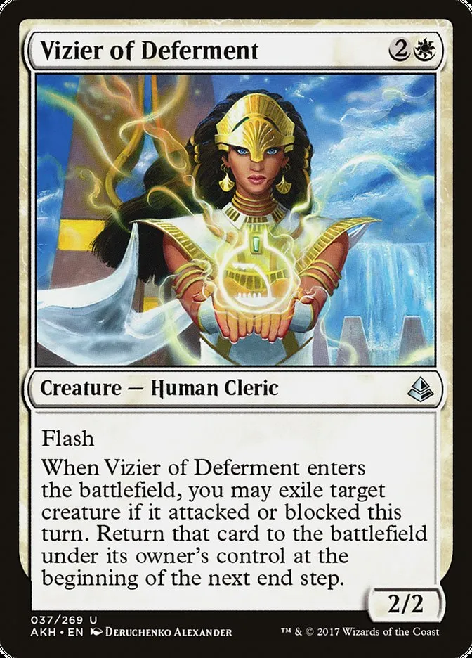 Vizier of Deferment Front Face