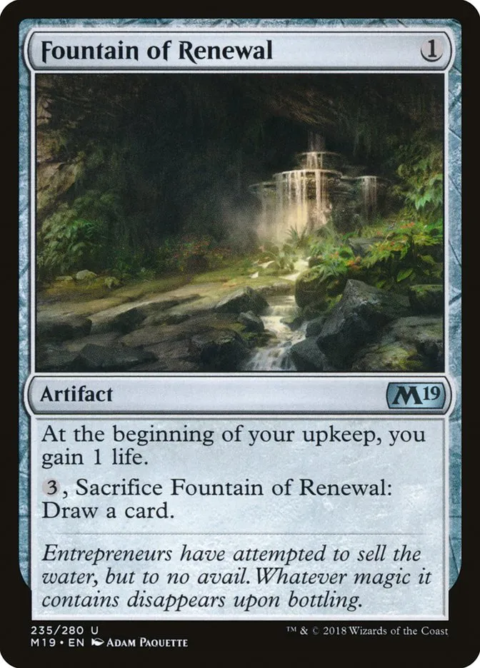 Fountain of Renewal Front Face
