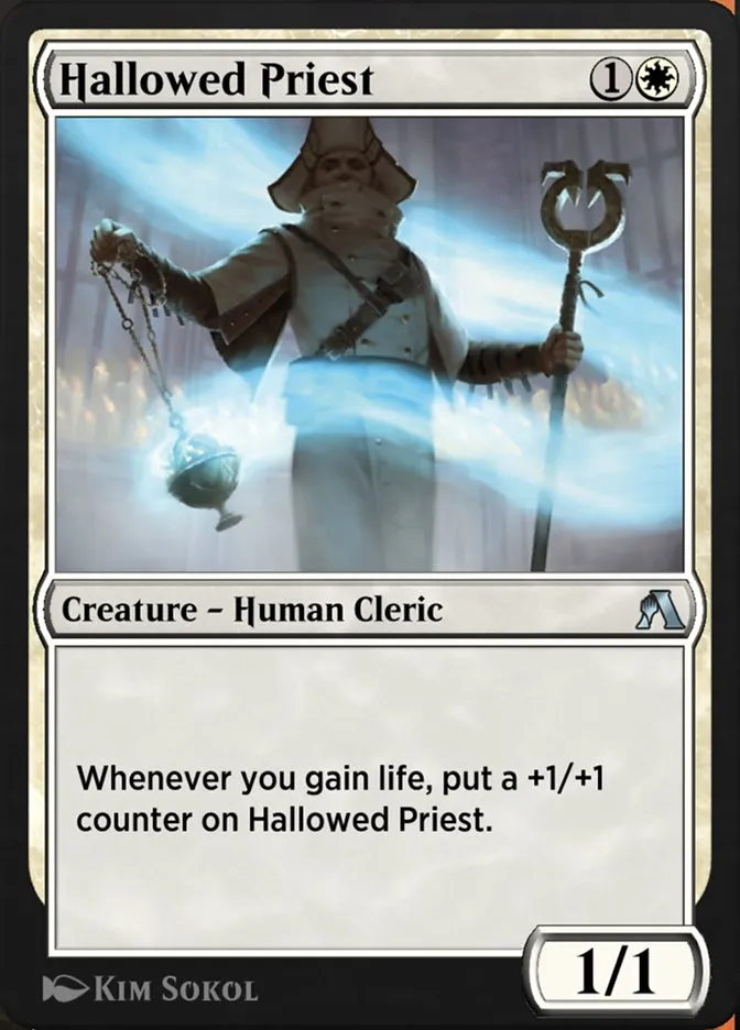 Hallowed Priest Front Face