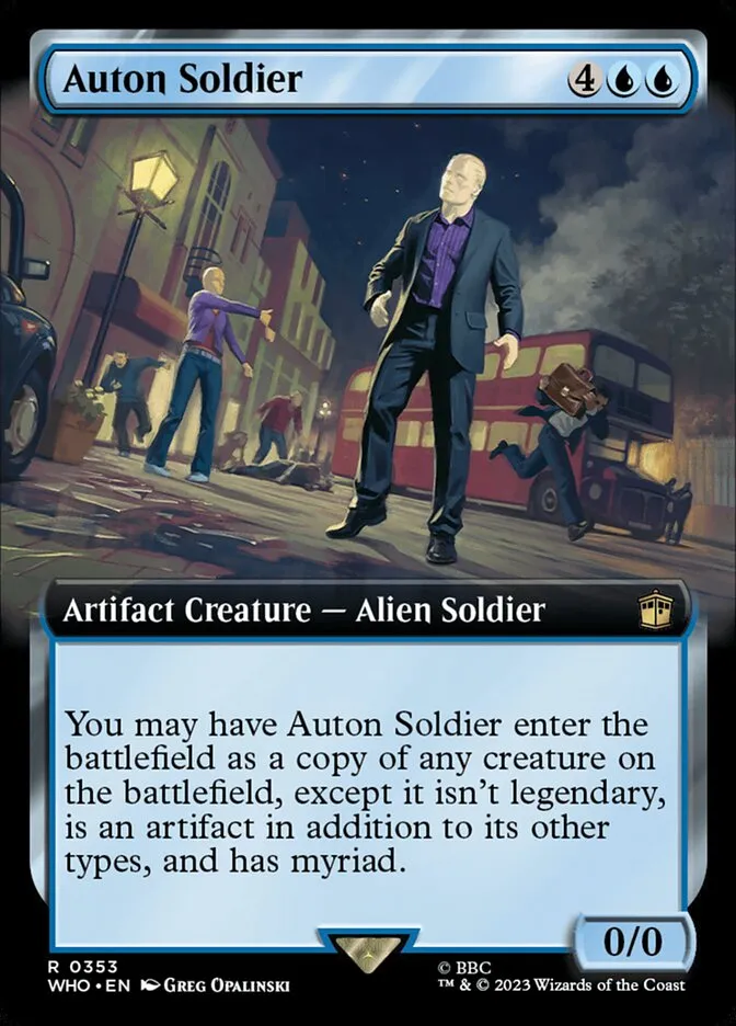 Auton Soldier Front Face