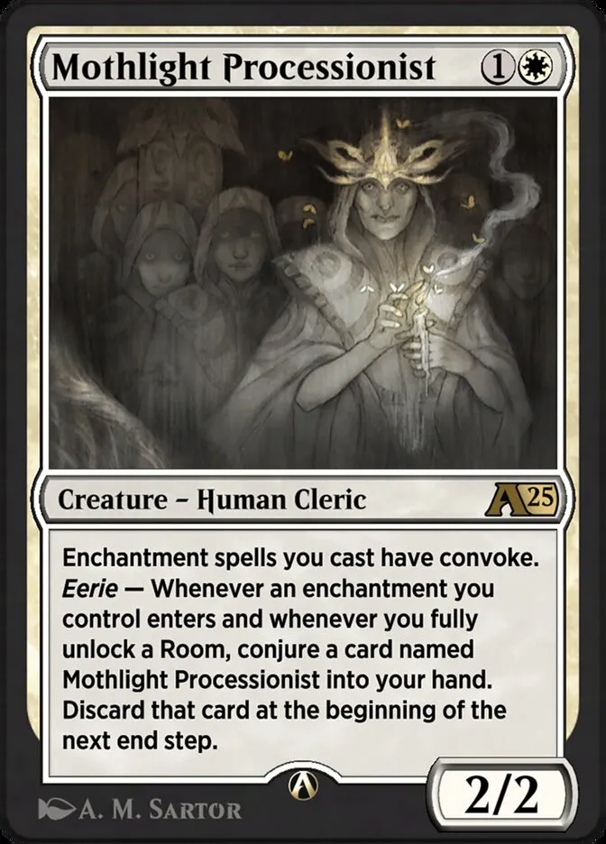 Mothlight Processionist Front Face