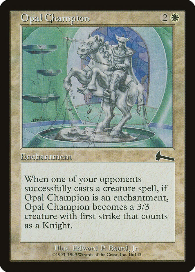 Opal Champion Front Face