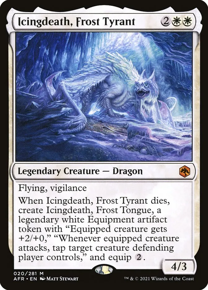 Icingdeath, Frost Tyrant Front Face