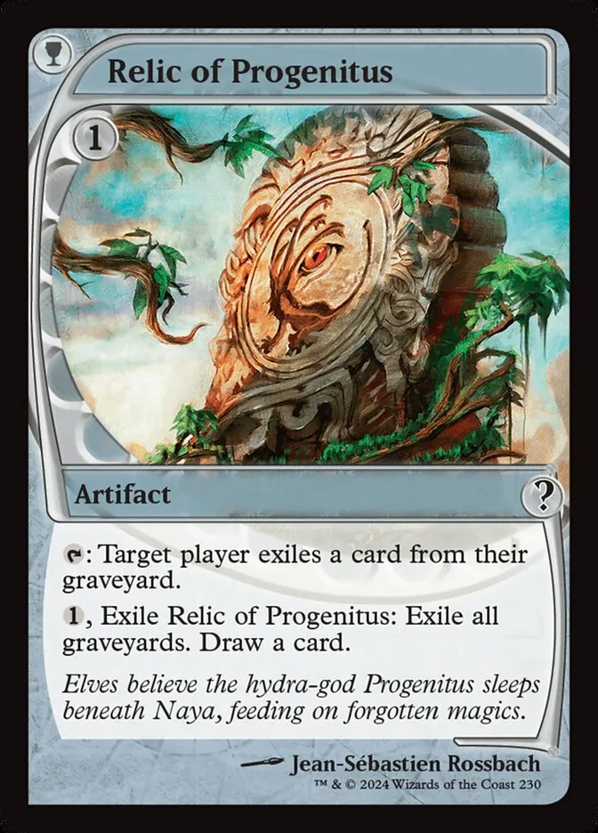 Relic of Progenitus Front Face