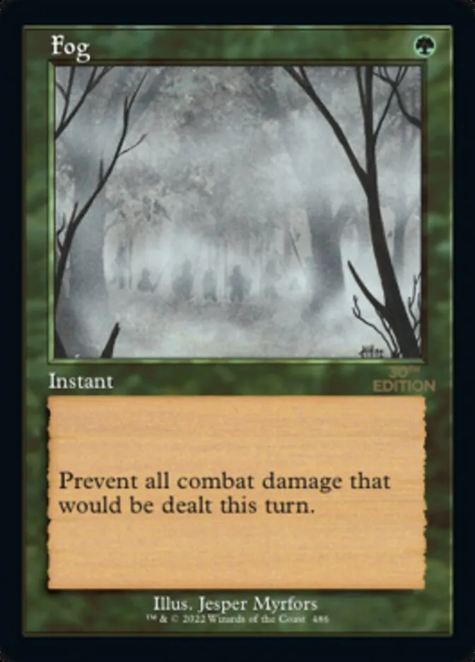 Fog Front Face