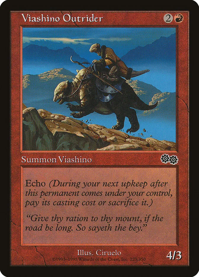 Viashino Outrider Front Face