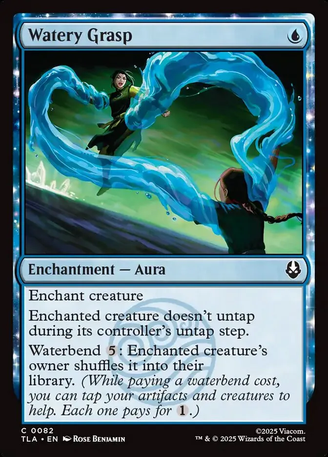 Watery Grasp Front Face