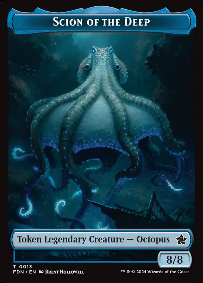 Scion of the Deep Front Face