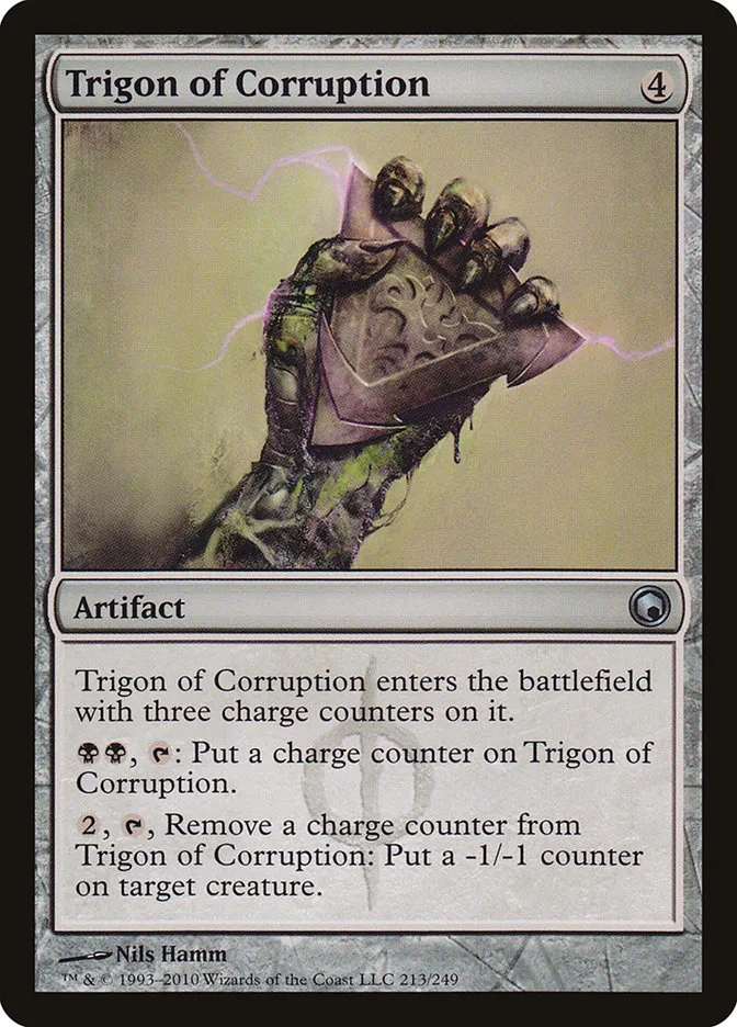 Trigon of Corruption Front Face