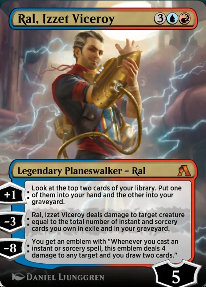 Ral, Izzet Viceroy Front Face