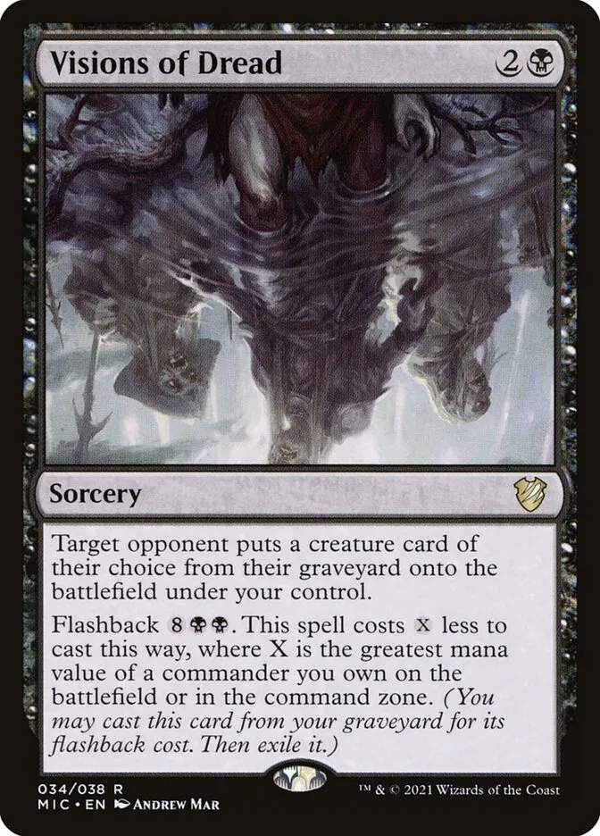 Visions of Dread Front Face