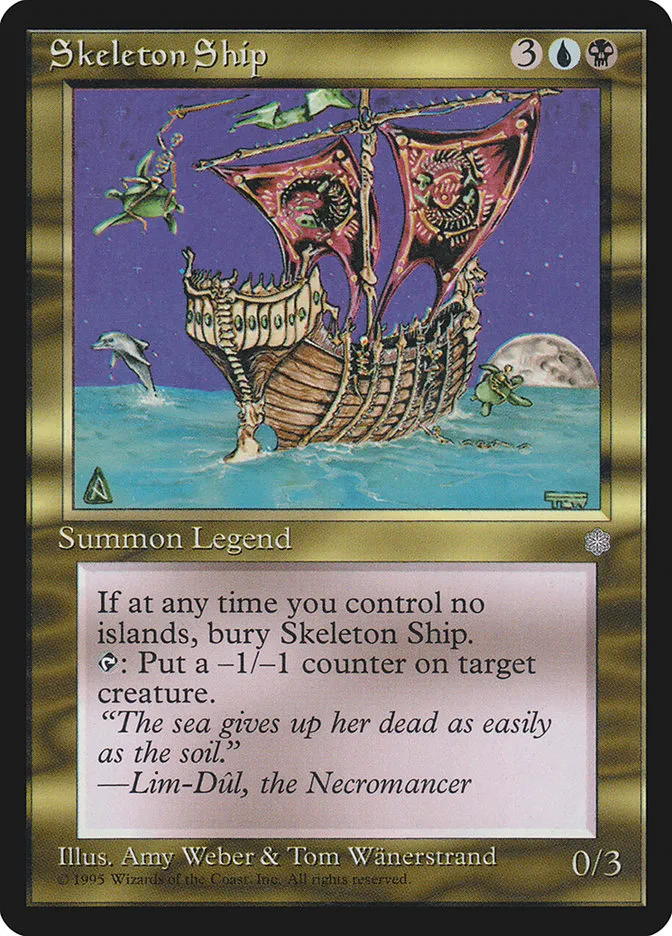 Skeleton Ship Front Face
