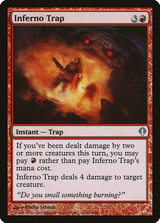 Inferno Trap Front Face