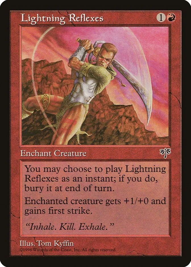 Lightning Reflexes Front Face