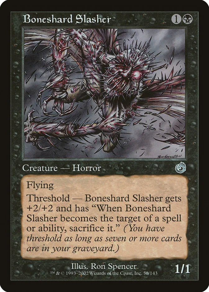 Boneshard Slasher Front Face